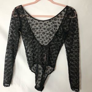 Victoria’s Secret Black Lace bodysuit